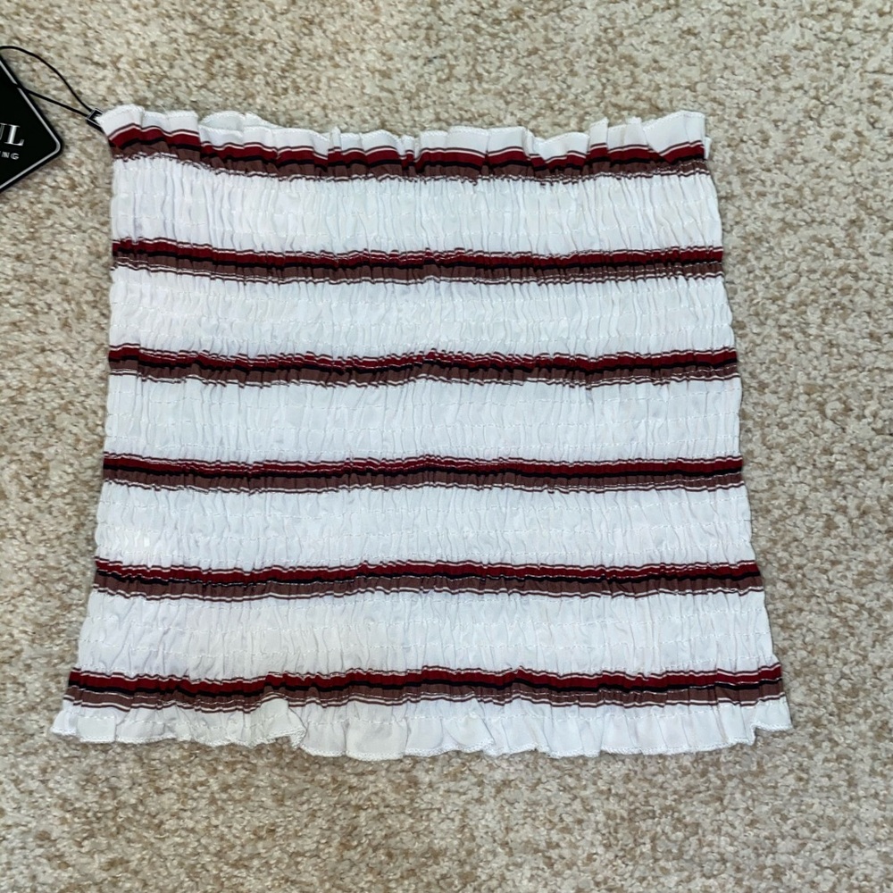 Rouched Tube Top